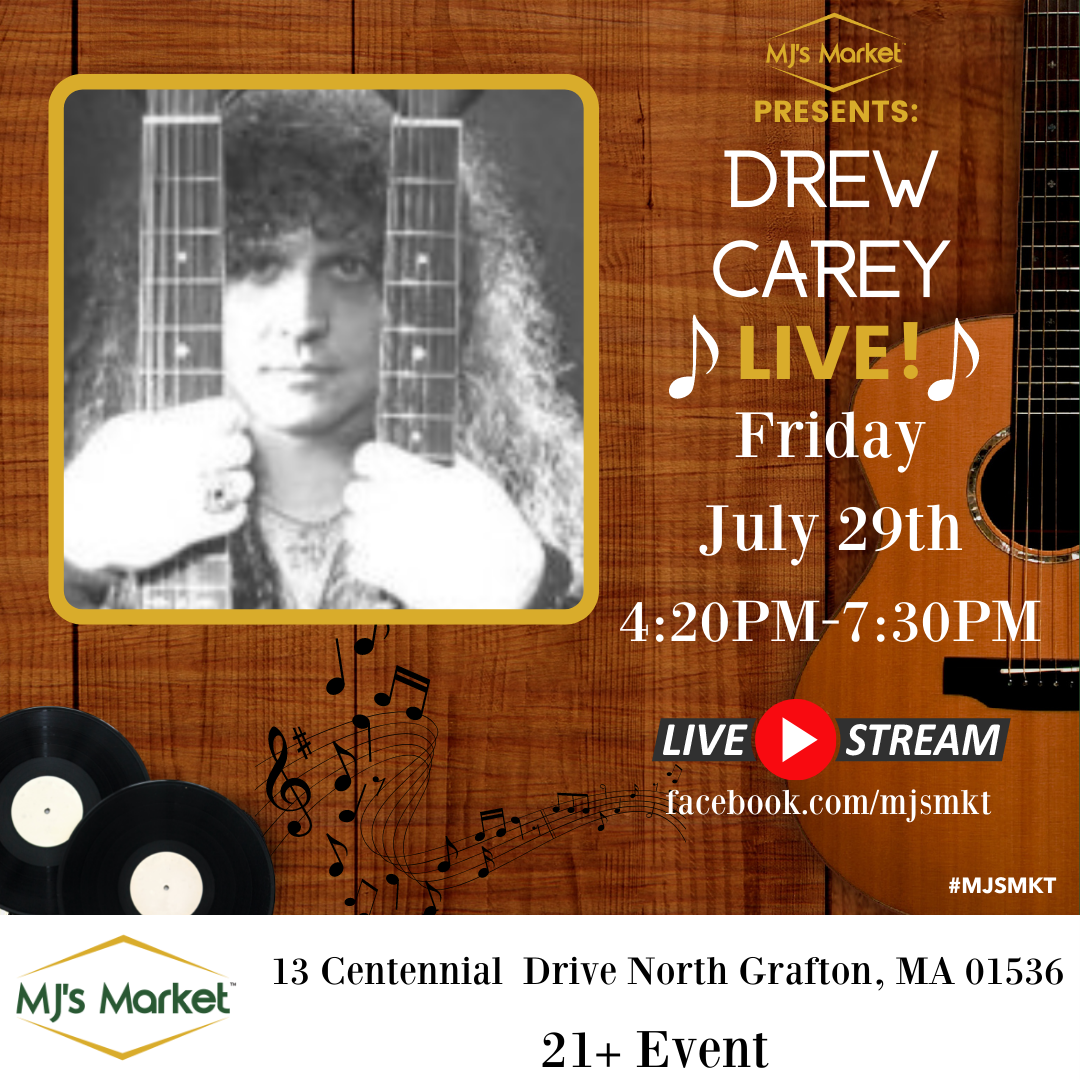 Read more about the article Drew Carey – LIVE at MJ’s Market