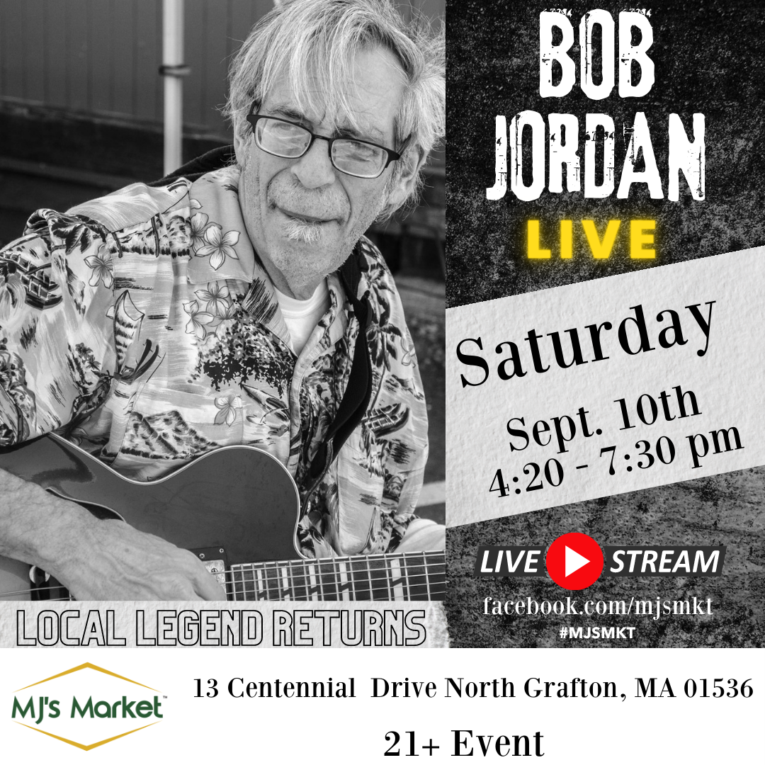 Read more about the article Bob Jordan – LIVE at MJ’s Market